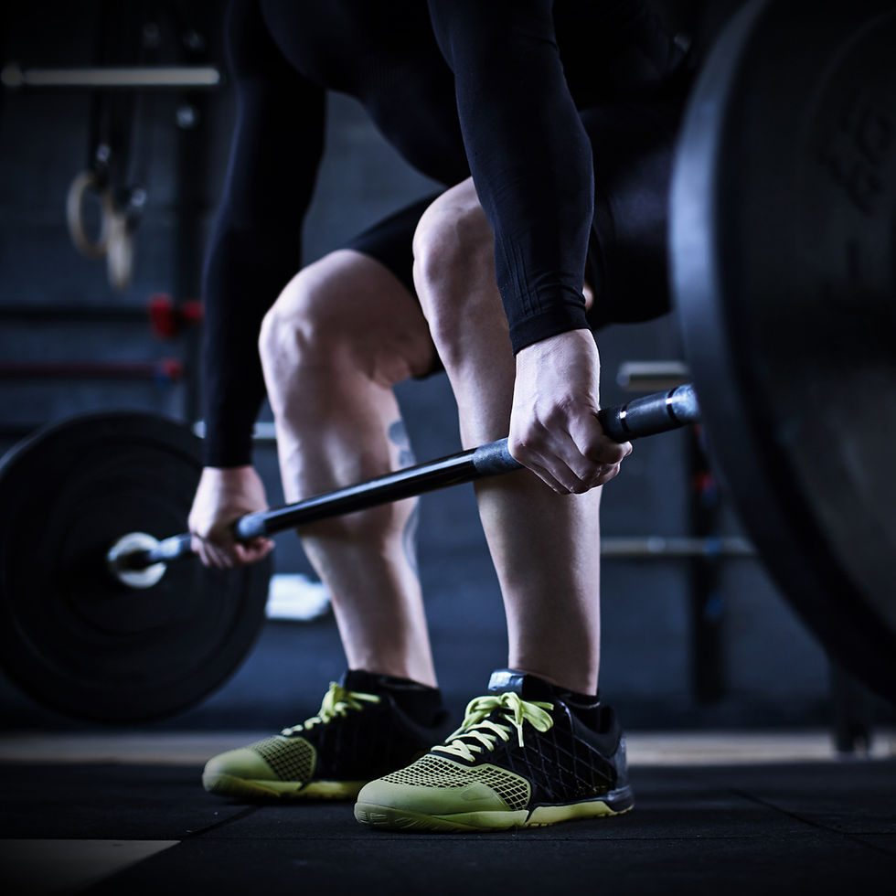 Training mit Langhantel