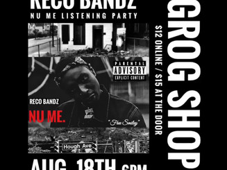 RECO BANDZ LIVE @ THE GROG SHOP