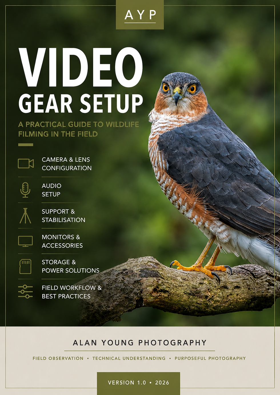 Video Gear Setup Cover of Guide