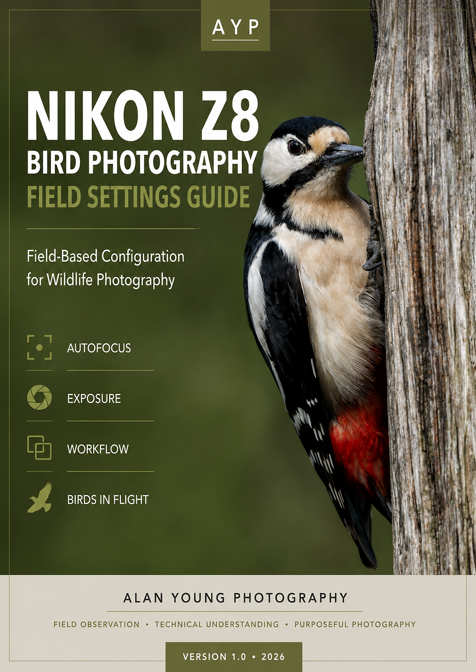 Z8 Field Settings Guide Cover