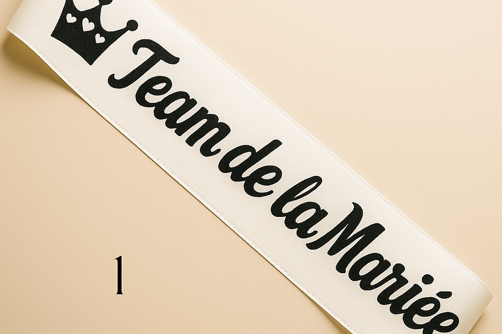 Miniature : Écharpe satinée personnalisée