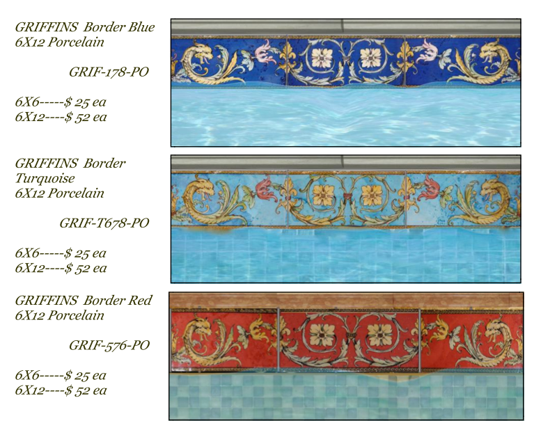 Griffin border 6X12
