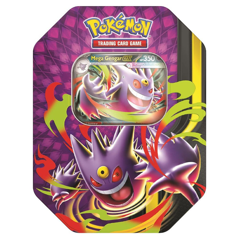 Mega Moonlit Tin - Mega Gengar ex