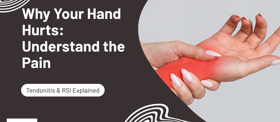 Tendonitis & RSI of the Hand: Causes, Symptoms, and Fast-Track Recovery Options