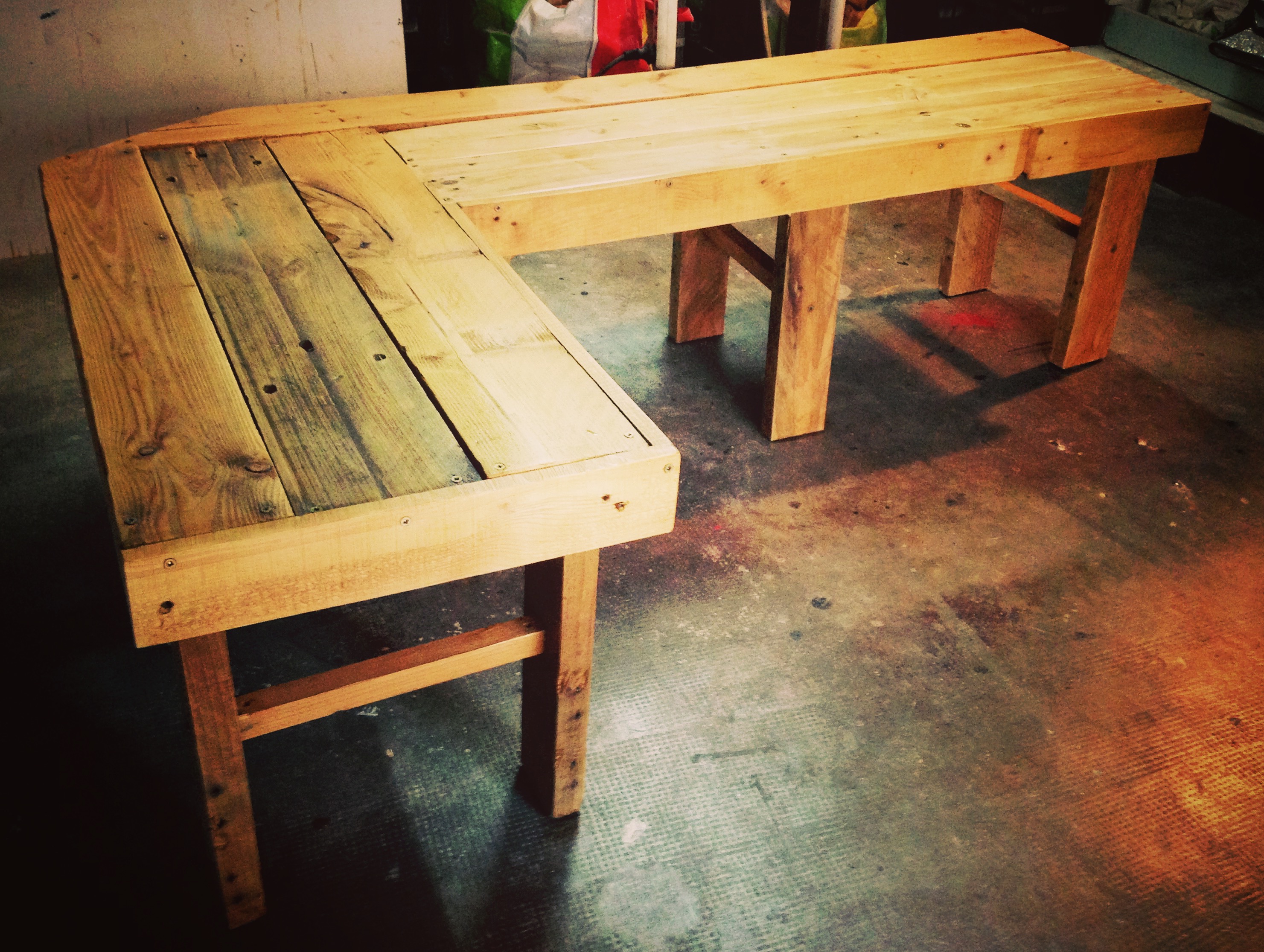 Banc d'angle