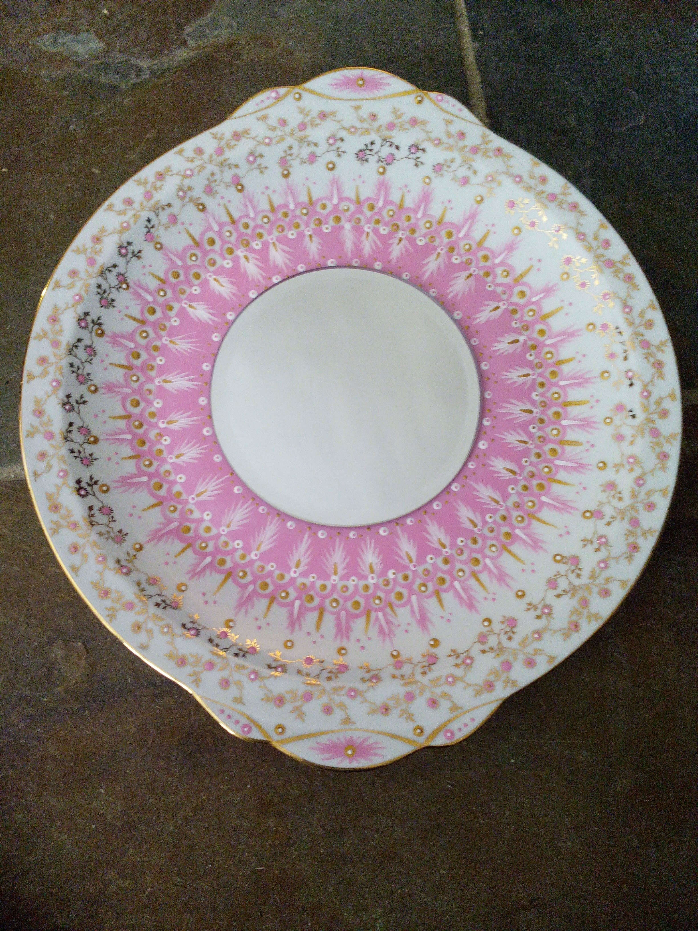 Assiette miroir