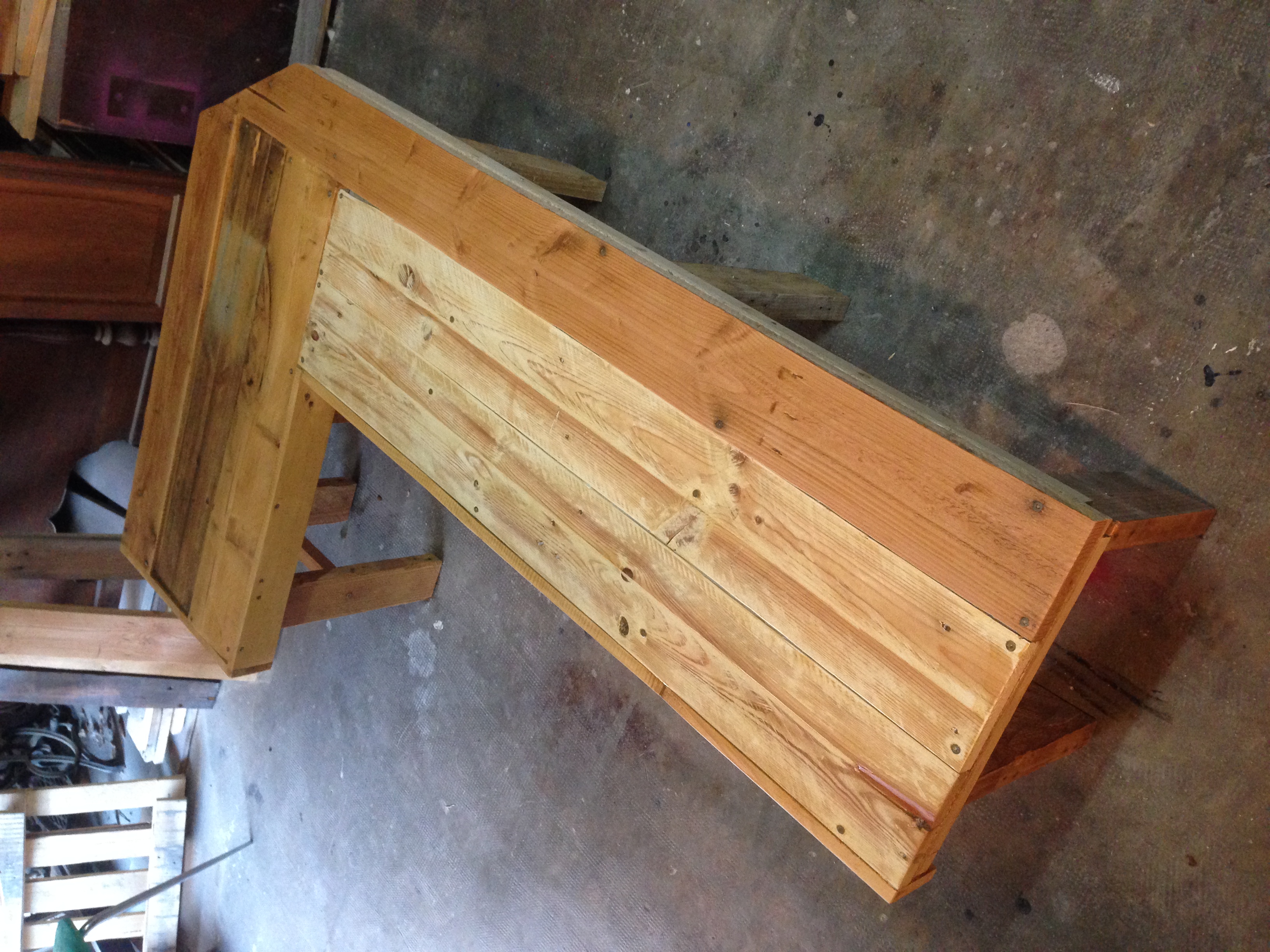 Banc d'angle