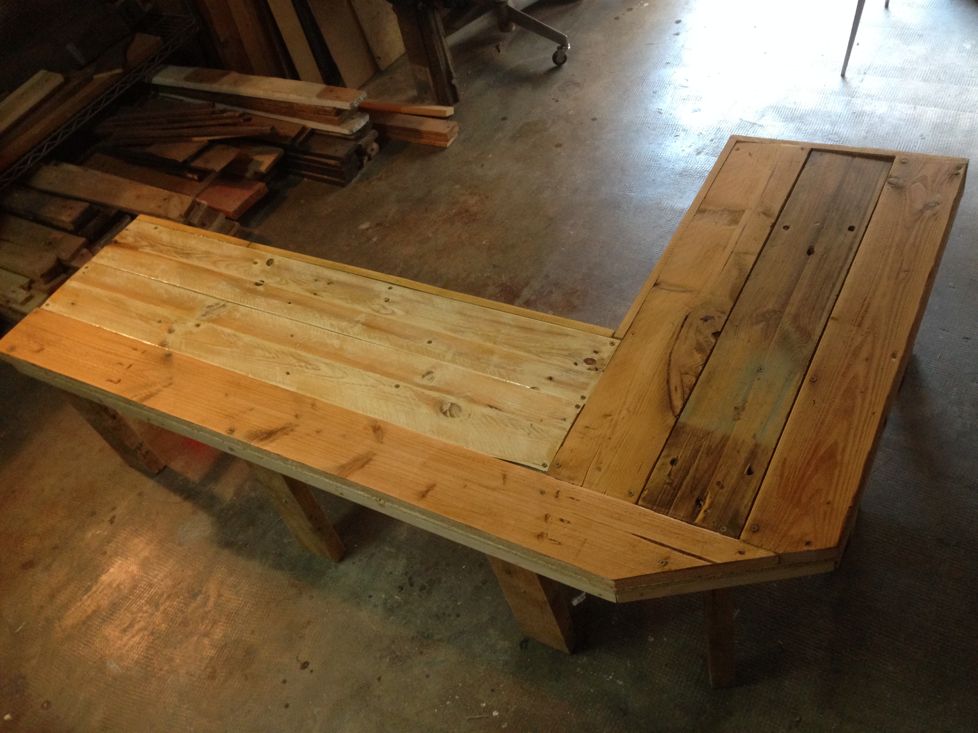Banc d'angle