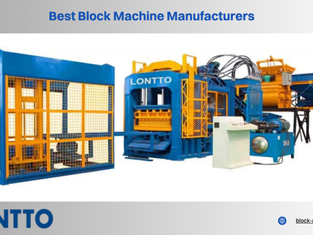 Best Block Machine Manufacturers 2025