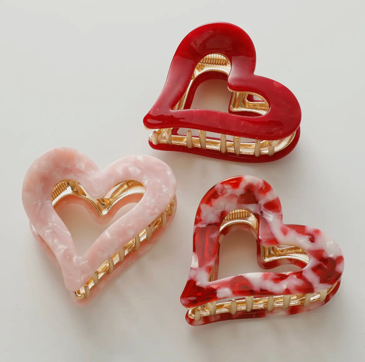 Heart Claw Clip