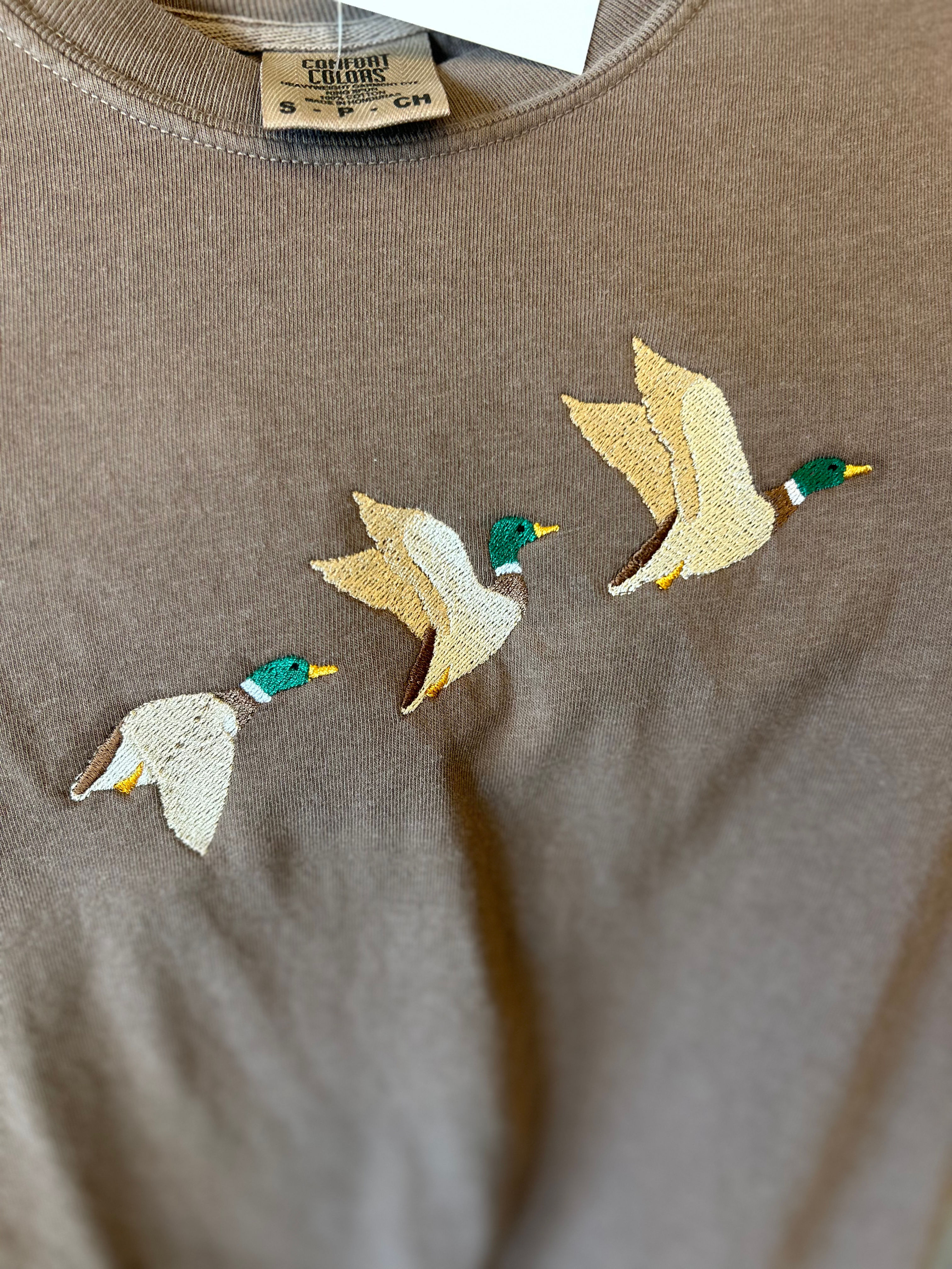 Mallard Embroidered Graphic Tee