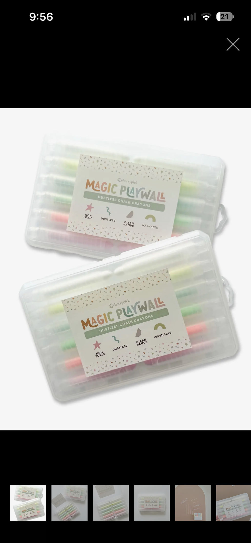 Thumbnail: Dustless Chalk Crayons l 5 pack or 12 pack 