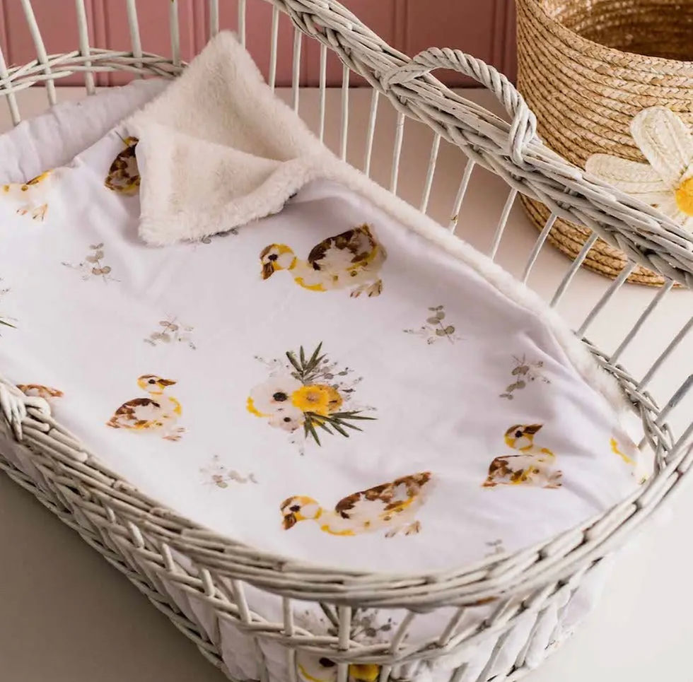 Thumbnail: Oxeye Floral- Baby Blankets