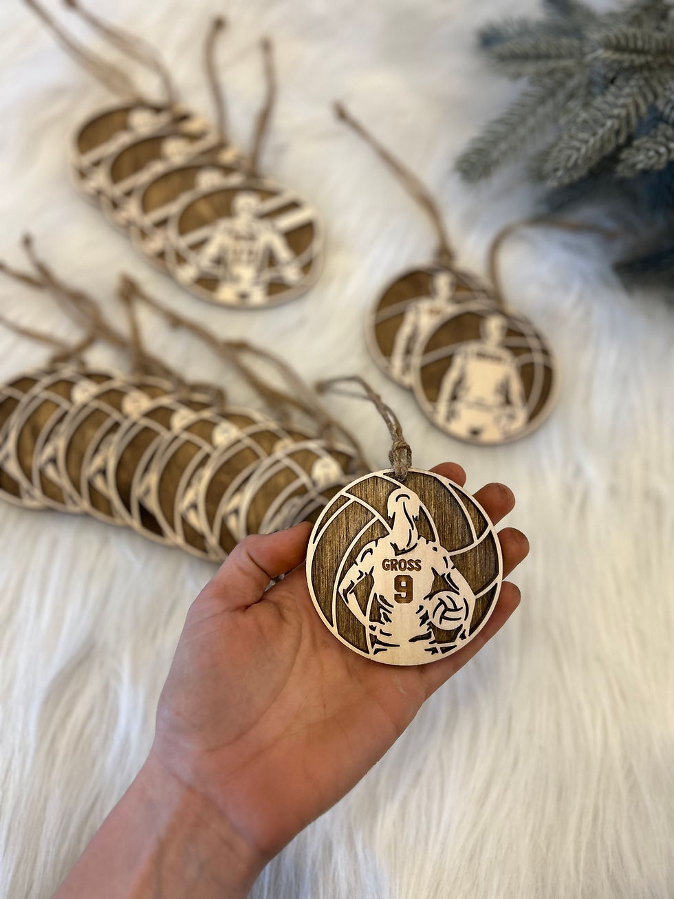 Thumbnail: Personalized Sports Ornaments