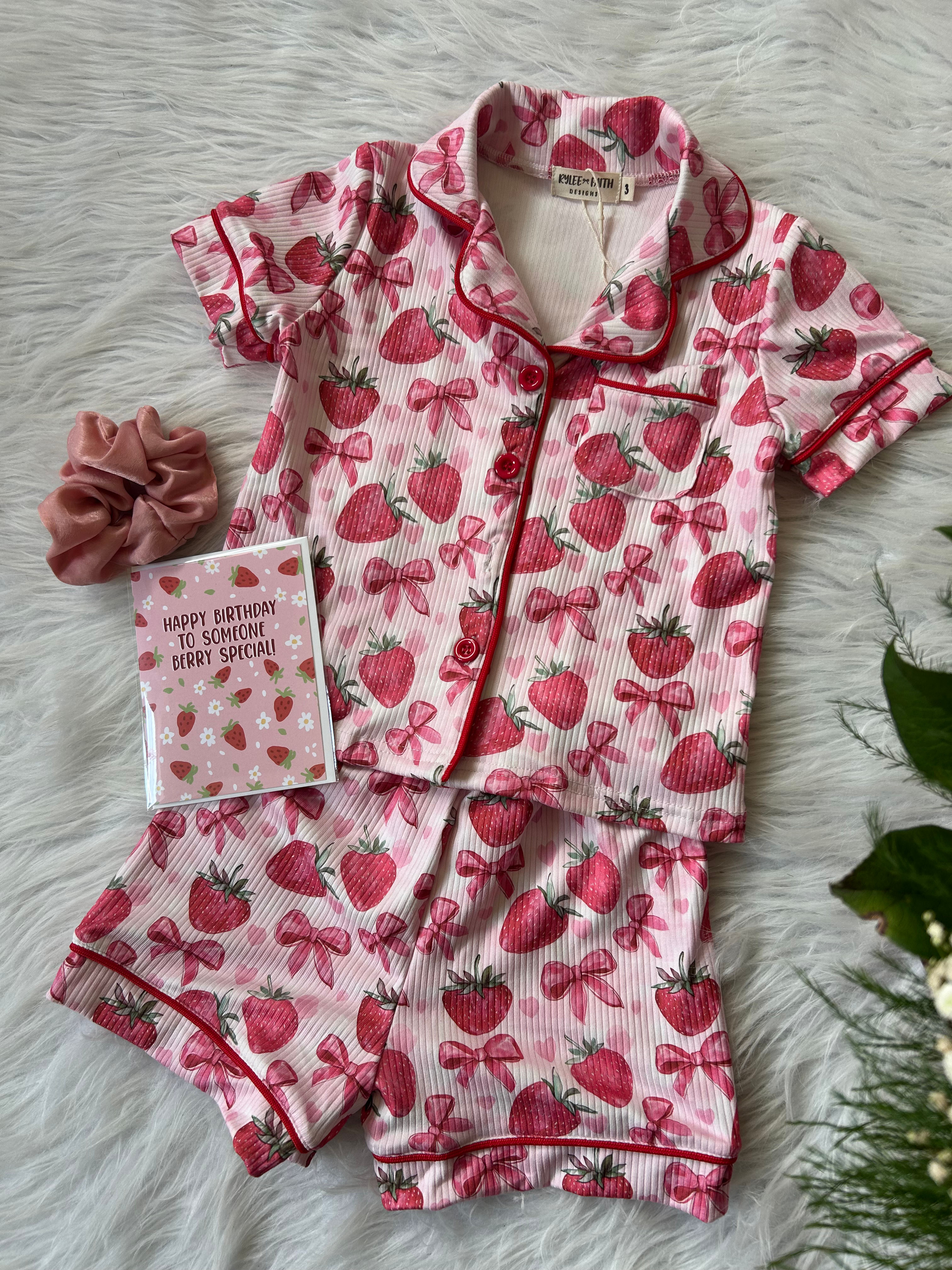 Kids Strawberry Set 