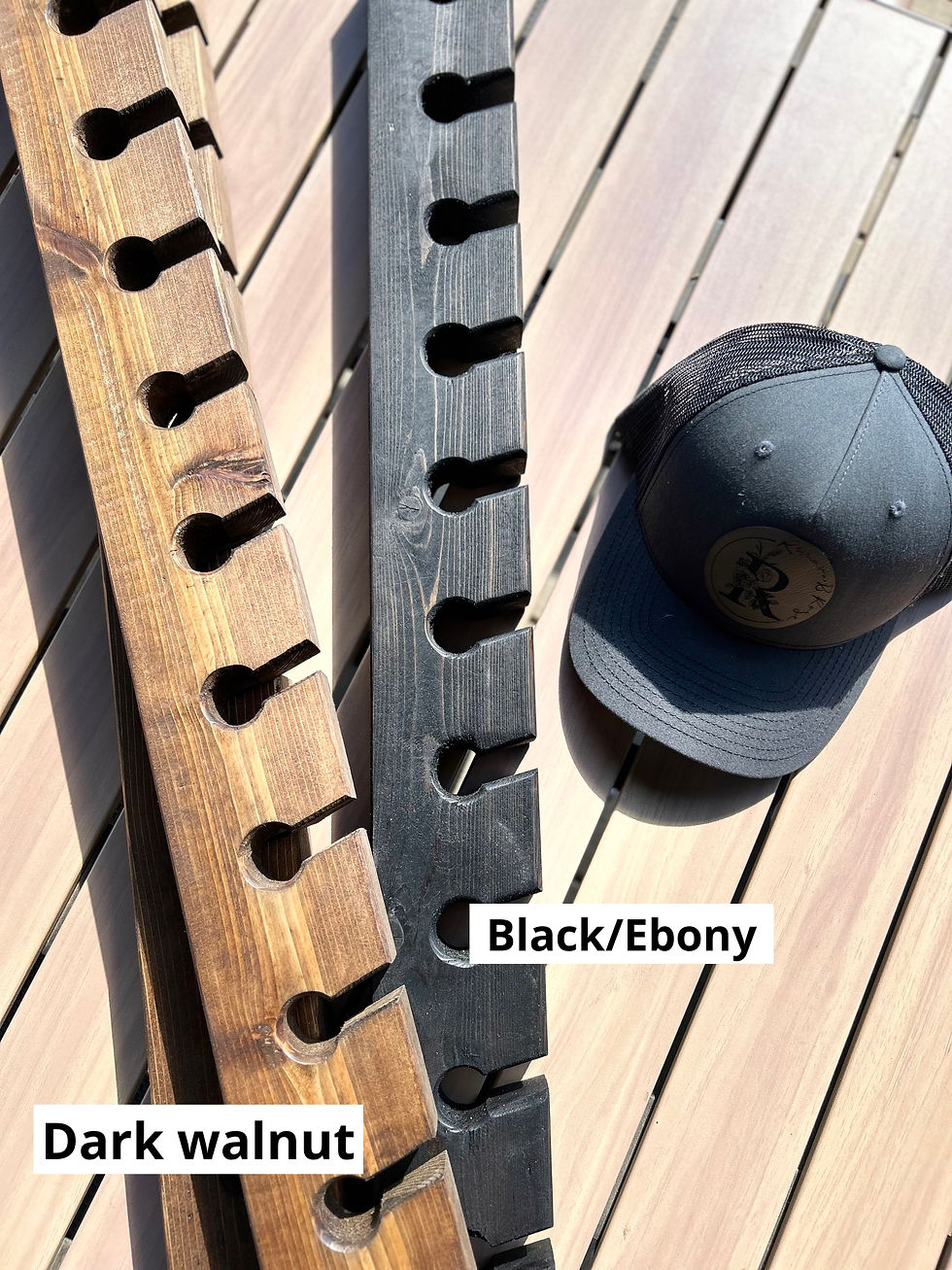Thumbnail: Tiered Wood Hat Holder 