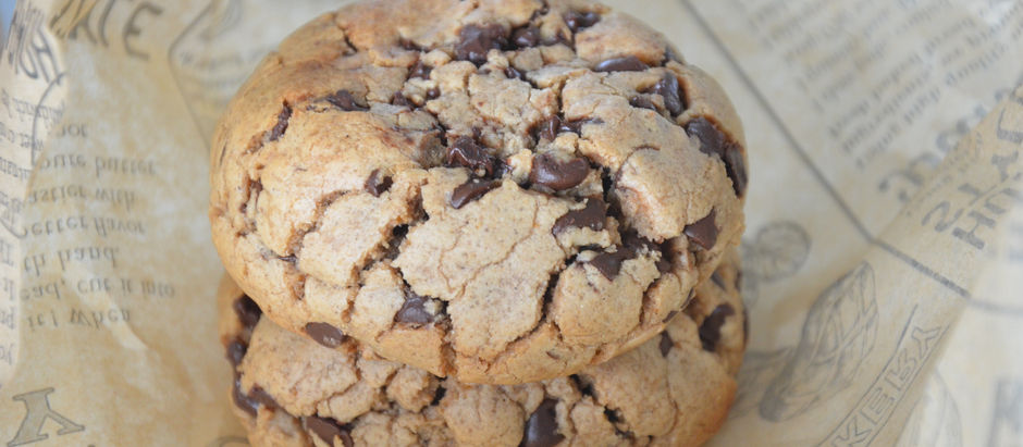 Cookies à la châtaigne et aux pépites de chocolat (sans gluten)