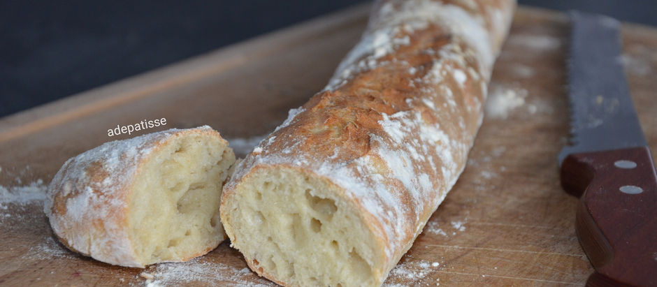 Pain sans pétrissage 
