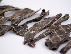 SOLNACKS Ostrich Heart Biltong - Ostrich Pet Treats