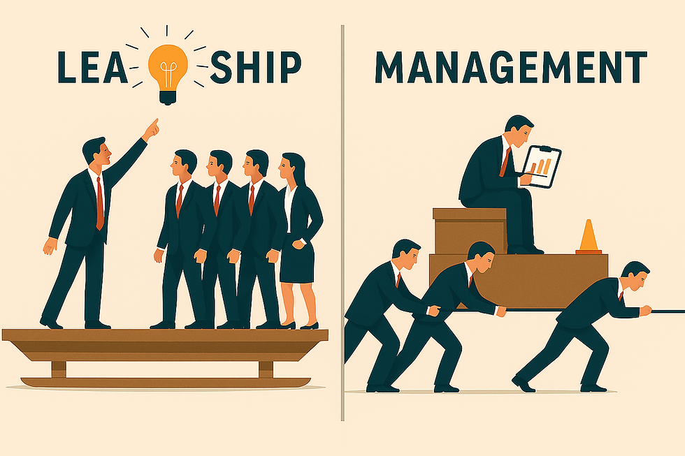 Great Managers, Failing Leaders: The Leadership Void in the U.S and the Holistic Solution