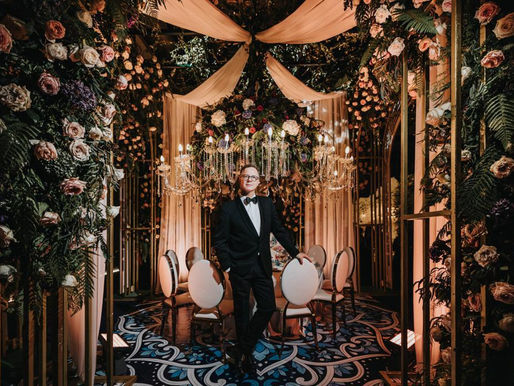 Garden Roses Part of Floral Delights Unveiled by Tomas de Bruyne in Istanbul