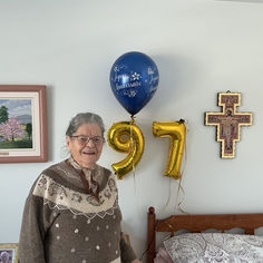 🌿 Un anniversaire sous le signe de la gratitude : sœur Marcella fête ses 97 ans