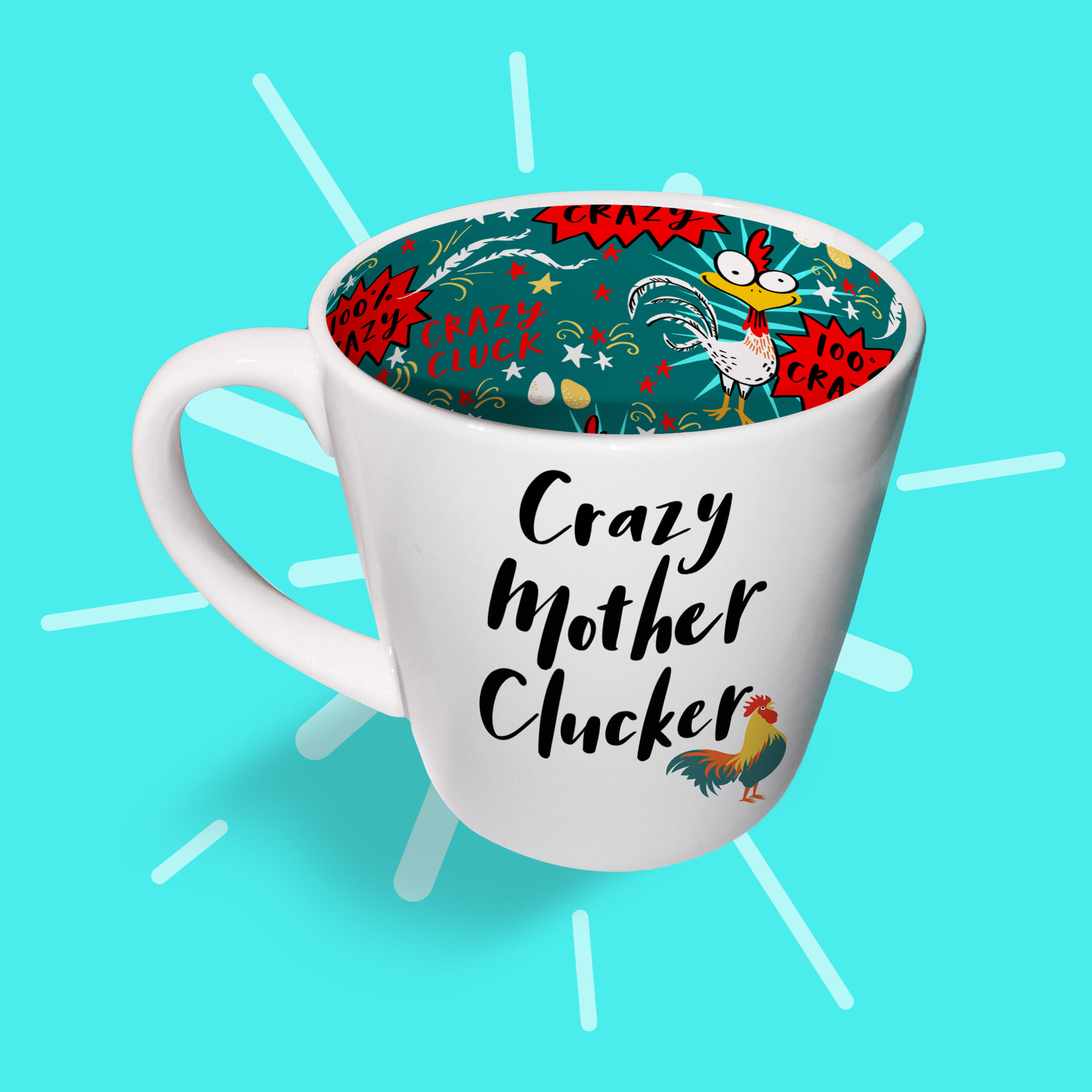 Crazy Mother Clucker Mug