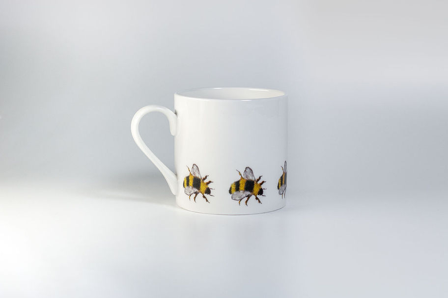 fine china bee mug large by Jane Haigh gift