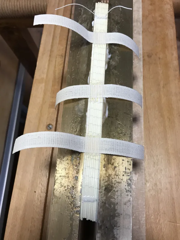 Starting gluing and rounding