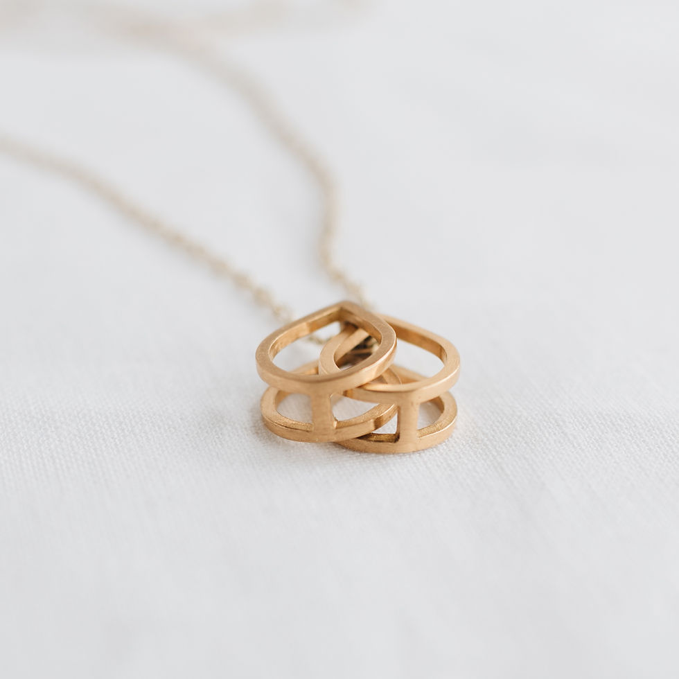 Thumbnail: Midi Lotus Love Necklace