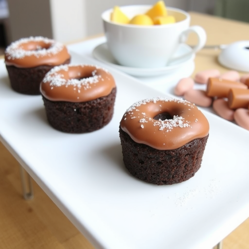 Mini Chocolate Bundt Cake