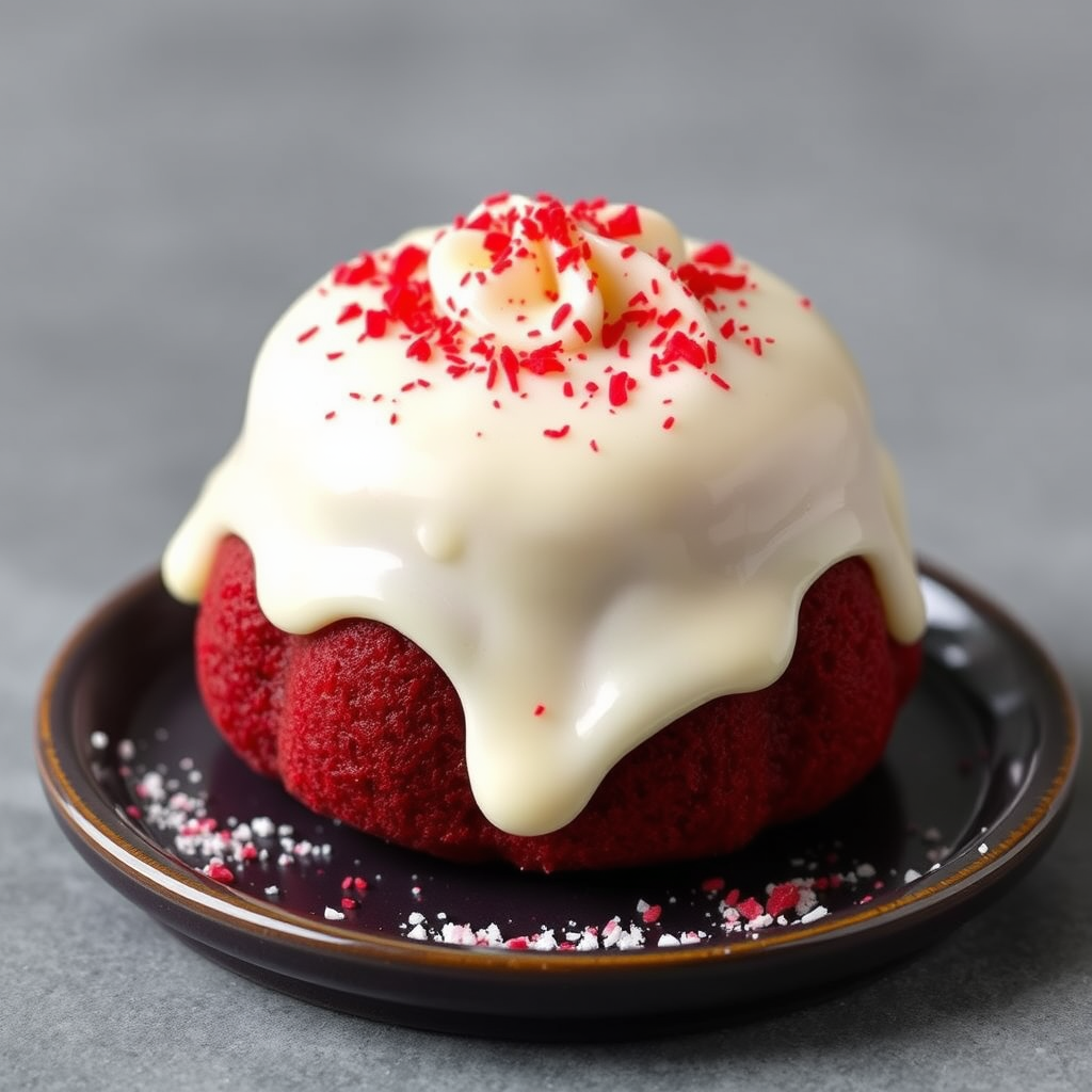 Mini Red Velvet Bundt Cake