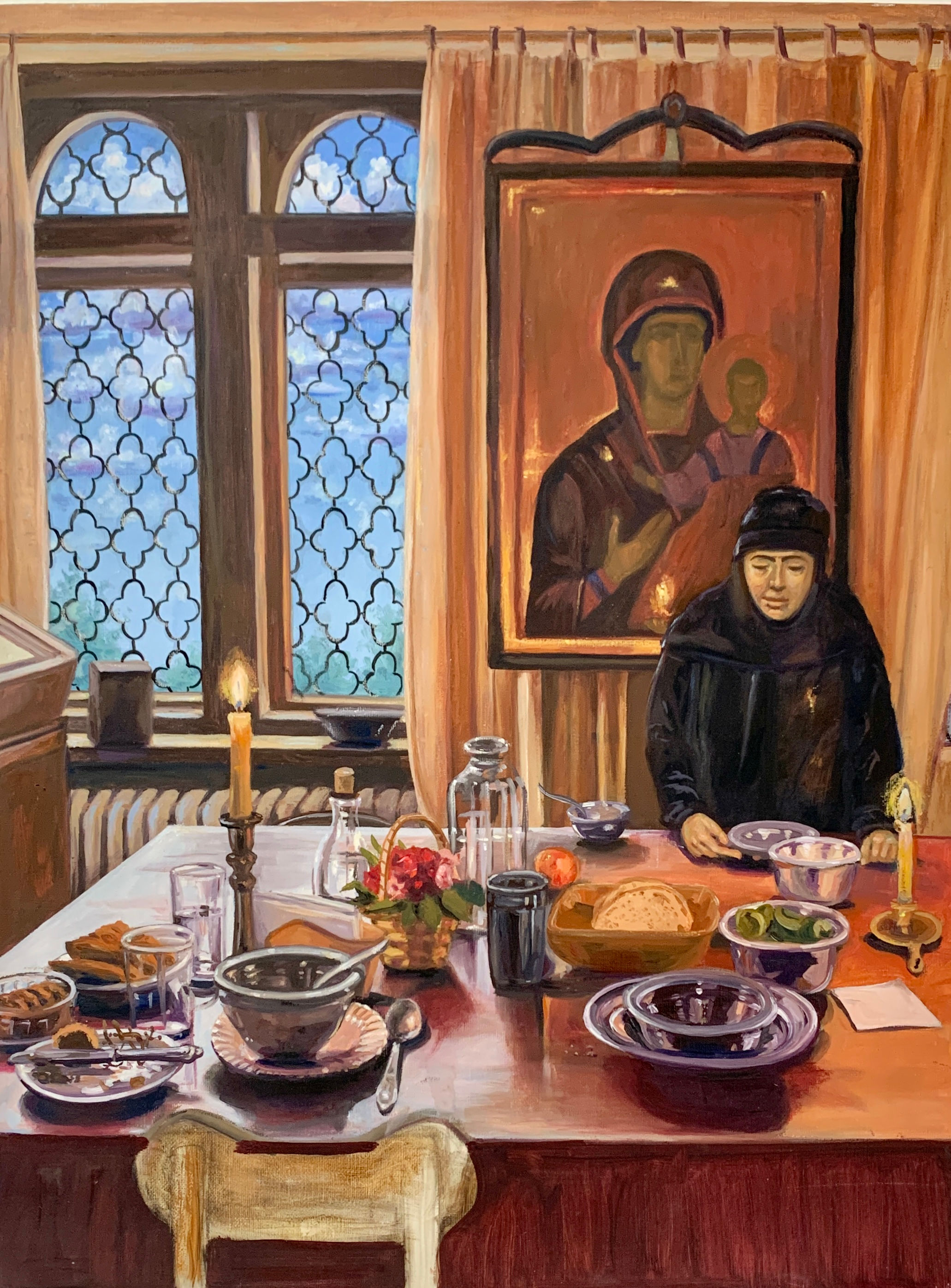 Hospitality 8" x 10" Matted Print