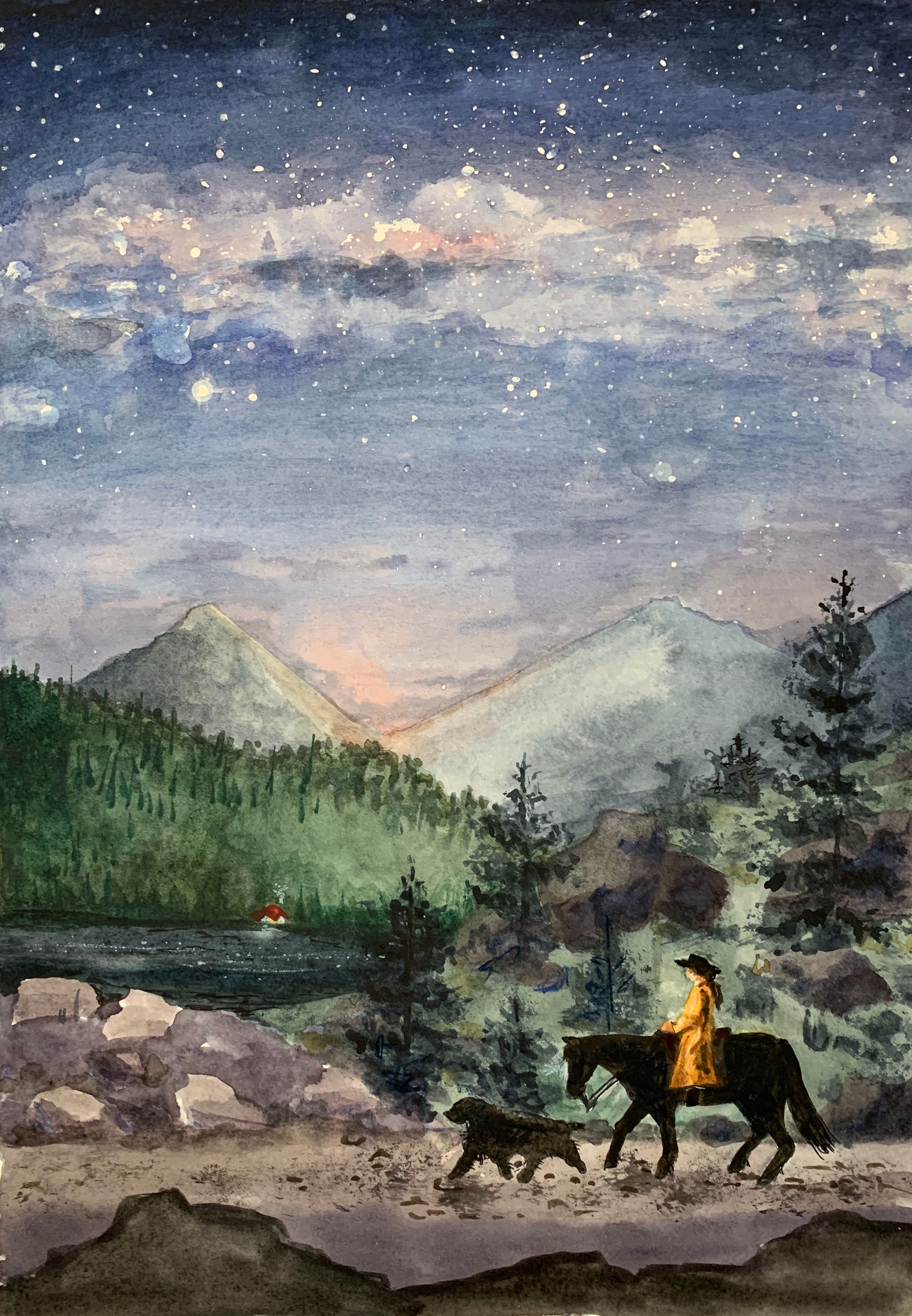 After the Rain 8" x 10" Matted Print