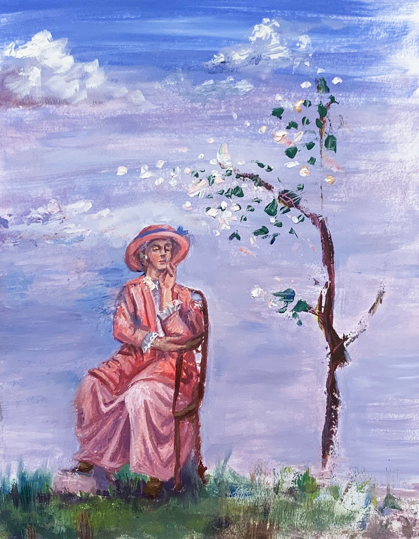 Rosa Remembering 8" x 10 Matted Print