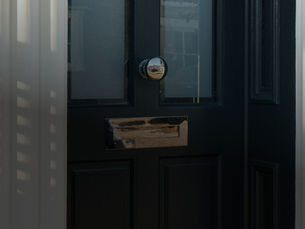 Bespoke timber front door