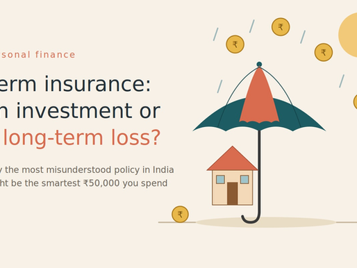 Infographic: Term insurance, an investment or a long-term loss?