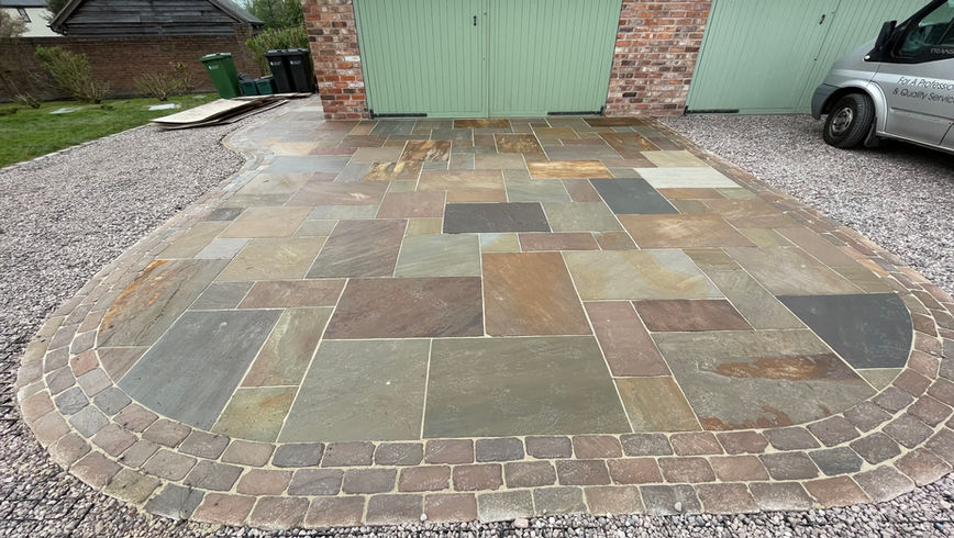 Sandstone Driveway Cheshire 