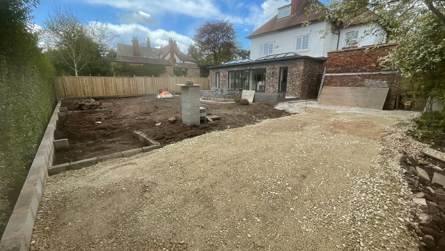 Garden Landscape, Stockton Heath Warrington 