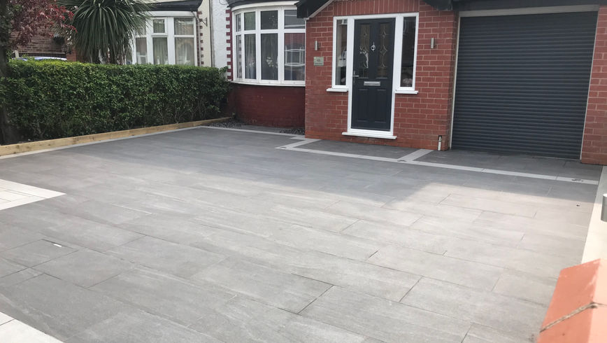 Porcelain Driveway Warrington