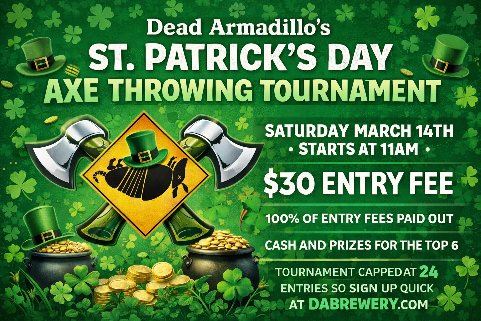 St. Paddy's Axe Tournament
