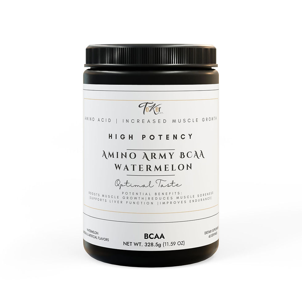 Thumbnail: Toker Amino Army BCAA Supplement, Watermelon (325g, 11.46oz, 45 servings)