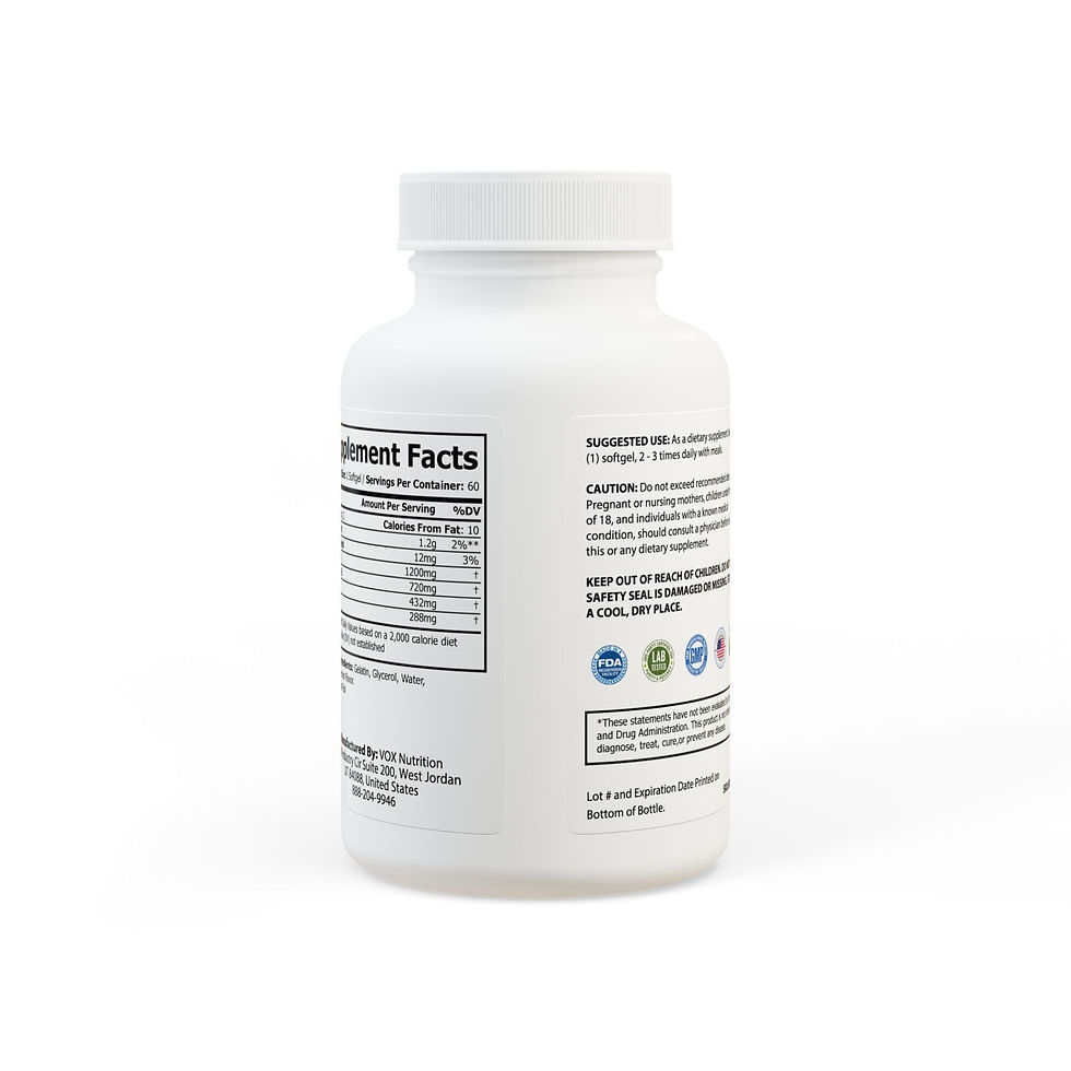 Thumbnail: Toker Aquatic IQ Elixir Omega 3 Fish Oil Supplement (60 Softgels)