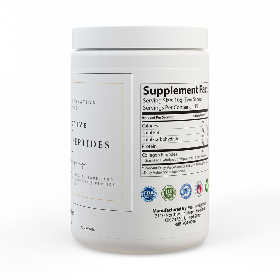 Thumbnail: Toker Collagen Peptides Type I & III Supplement (350g, 12.3oz)