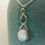 Thumbnail: Moonstone twist pendant