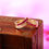 Thumbnail: 14K Gold Twisting Band Studded With Natural Princess Rubies & Diamonds