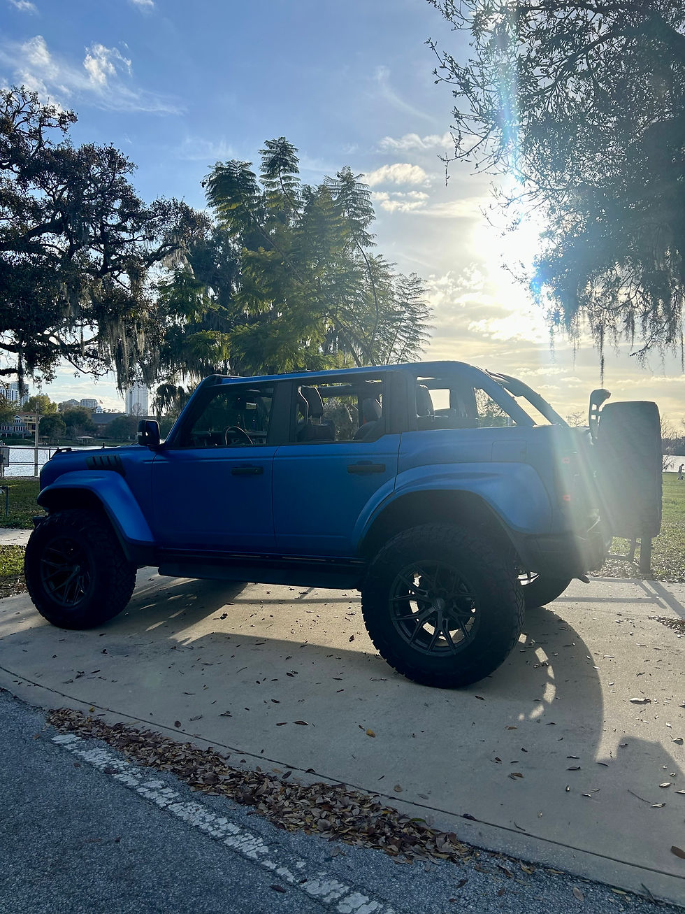 Ford Bronco Raptor offroad SUV