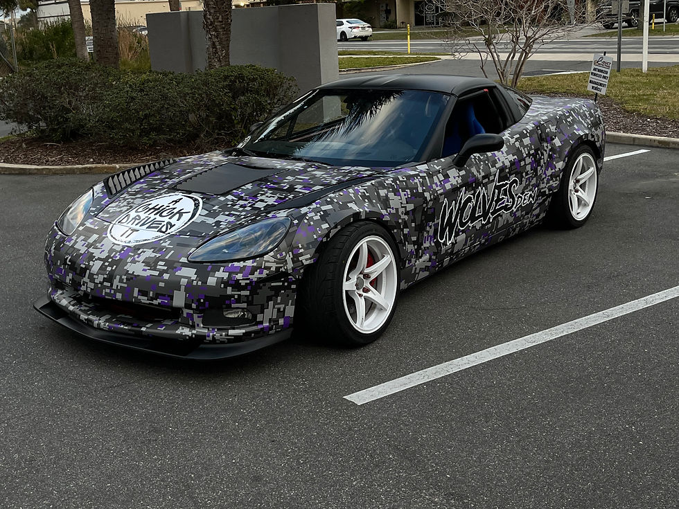 Chevrolet Corvette drift car