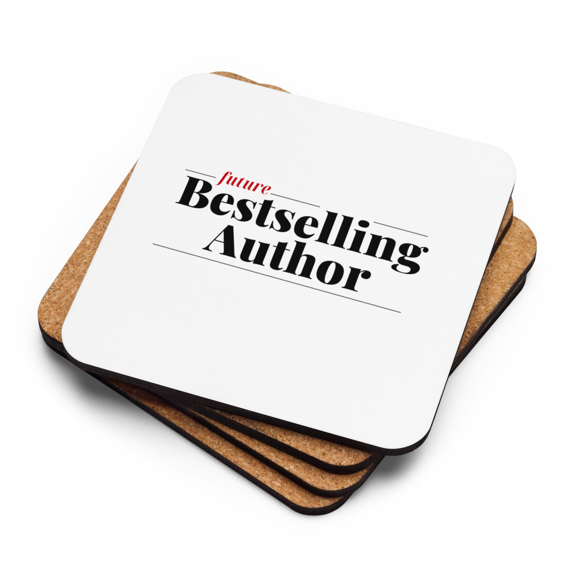 Future Bestselling Author Coaster