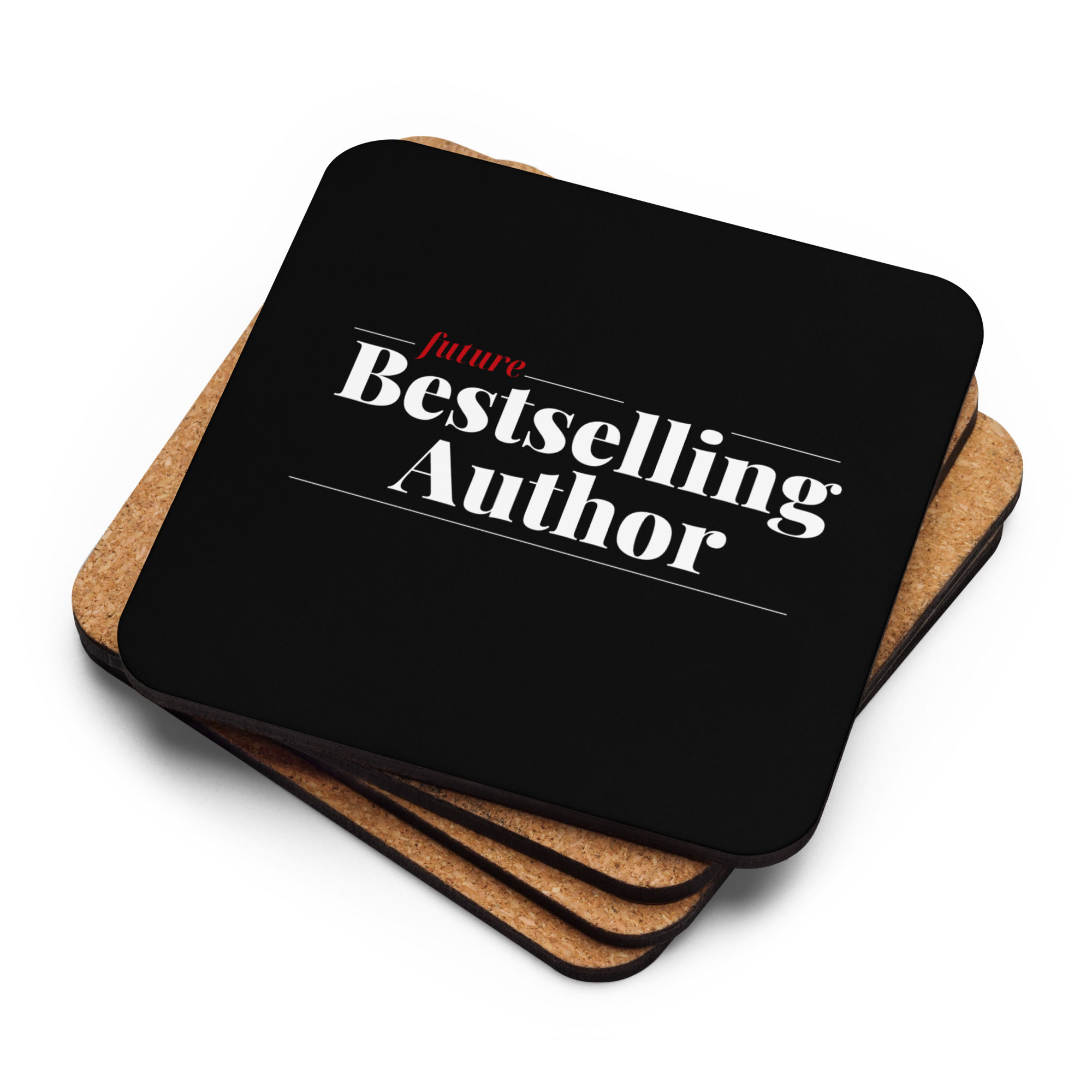 Future Bestselling Author Coaster